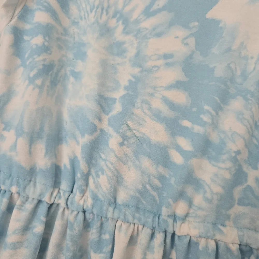 32 Cool Kids Tie-Dye Dress Set - Blue and Purple size 7/8
